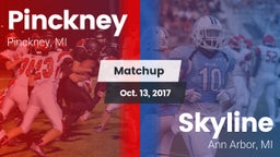 Matchup: Pinckney High vs. Skyline  2017