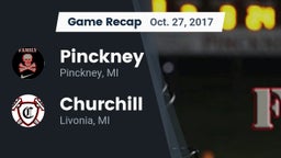 Recap: Pinckney  vs. Churchill  2017