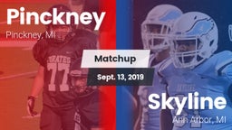 Matchup: Pinckney High vs. Skyline  2019