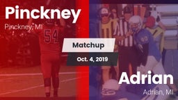 Matchup: Pinckney High vs. Adrian  2019