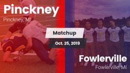 Matchup: Pinckney High vs. Fowlerville  2019