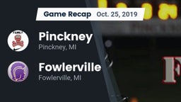 Recap: Pinckney  vs. Fowlerville  2019