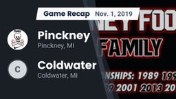 Recap: Pinckney  vs. Coldwater  2019