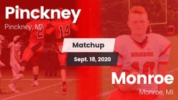 Matchup: Pinckney High vs. Monroe  2020