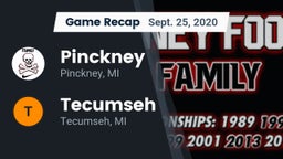 Recap: Pinckney  vs. Tecumseh  2020