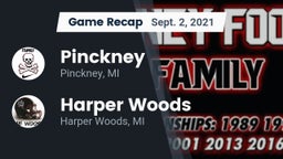 Recap: Pinckney  vs. Harper Woods  2021