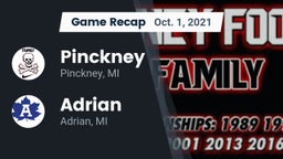 Recap: Pinckney  vs. Adrian  2021