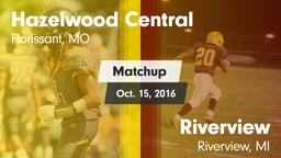 Matchup: Hazelwood Central vs. Riverview  2016