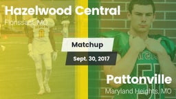 Matchup: Hazelwood Central vs. Pattonville  2017