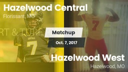 Matchup: Hazelwood Central vs. Hazelwood West  2017