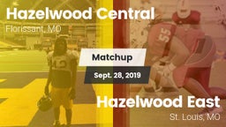 Matchup: Hazelwood Central vs. Hazelwood East  2019