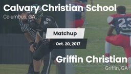 Matchup: Calvary Christian vs. Griffin Christian  2017