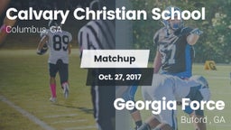 Matchup: Calvary Christian vs. Georgia Force 2017