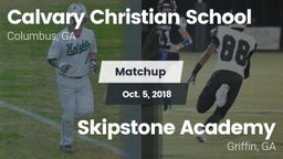 Matchup: Calvary Christian vs. Skipstone Academy  2018