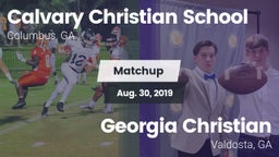 Matchup: Calvary Christian vs. Georgia Christian  2019