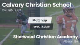 Matchup: Calvary Christian vs. Sherwood Christian Academy  2019