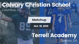 Matchup: Calvary Christian vs. Terrell Academy  2019