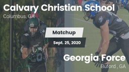 Matchup: Calvary Christian vs. Georgia Force 2020
