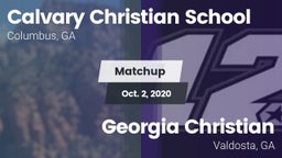 Matchup: Calvary Christian vs. Georgia Christian  2020