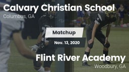 Matchup: Calvary Christian vs. Flint River Academy  2020