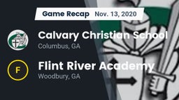 Recap: Calvary Christian School vs. Flint River Academy  2020