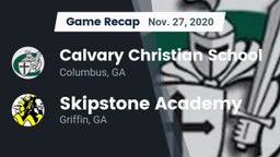 Recap: Calvary Christian School vs. Skipstone Academy  2020