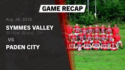 Recap: Symmes Valley  vs. Paden City 2016