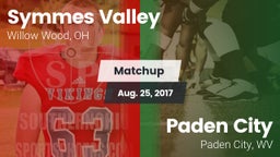 Matchup: Symmes Valley vs. Paden City  2017