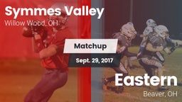 Matchup: Symmes Valley vs. Eastern  2017