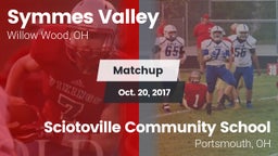 Matchup: Symmes Valley vs. Sciotoville Community School 2017