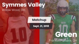 Matchup: Symmes Valley vs. Green  2018