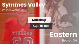 Matchup: Symmes Valley vs. Eastern  2018