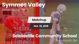 Matchup: Symmes Valley vs. Sciotoville Community School 2018