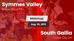 Matchup: Symmes Valley vs. South Gallia  2019