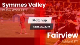 Matchup: Symmes Valley vs. Fairview  2019