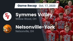 Recap: Symmes Valley  vs. Nelsonville-York  2020