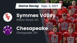 Recap: Symmes Valley  vs. Chesapeake  2021