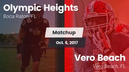 Matchup: Olympic Heights vs. Vero Beach  2017