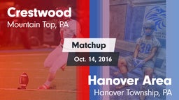 Matchup: Crestwood vs. Hanover Area  2016
