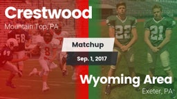Matchup: Crestwood vs. Wyoming Area  2017
