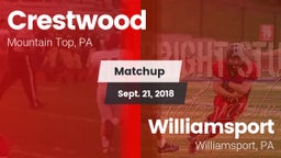Matchup: Crestwood vs. Williamsport  2018