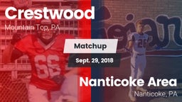 Matchup: Crestwood vs. Nanticoke Area  2018
