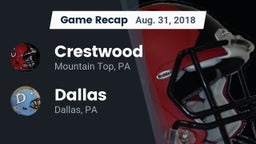 Recap: Crestwood  vs. Dallas  2018