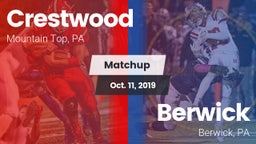 Matchup: Crestwood vs. Berwick  2019