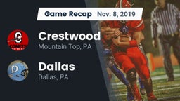 Recap: Crestwood  vs. Dallas  2019