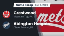 Recap: Crestwood  vs. Abington Heights  2021