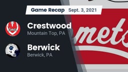 Recap: Crestwood  vs. Berwick  2021