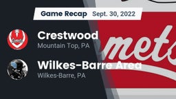 Recap: Crestwood  vs. Wilkes-Barre Area  2022