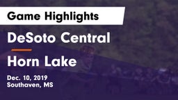 DeSoto Central  vs Horn Lake  Game Highlights - Dec. 10, 2019