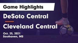 DeSoto Central  vs Cleveland Central  Game Highlights - Oct. 25, 2021